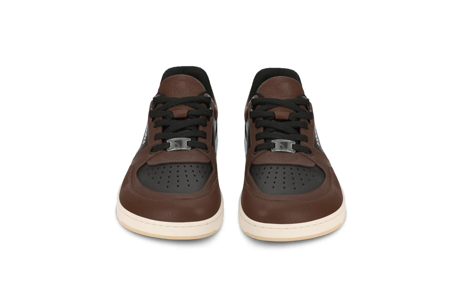 Barefoot Sneakers Barebarics Wave - Black & Dark Brown
