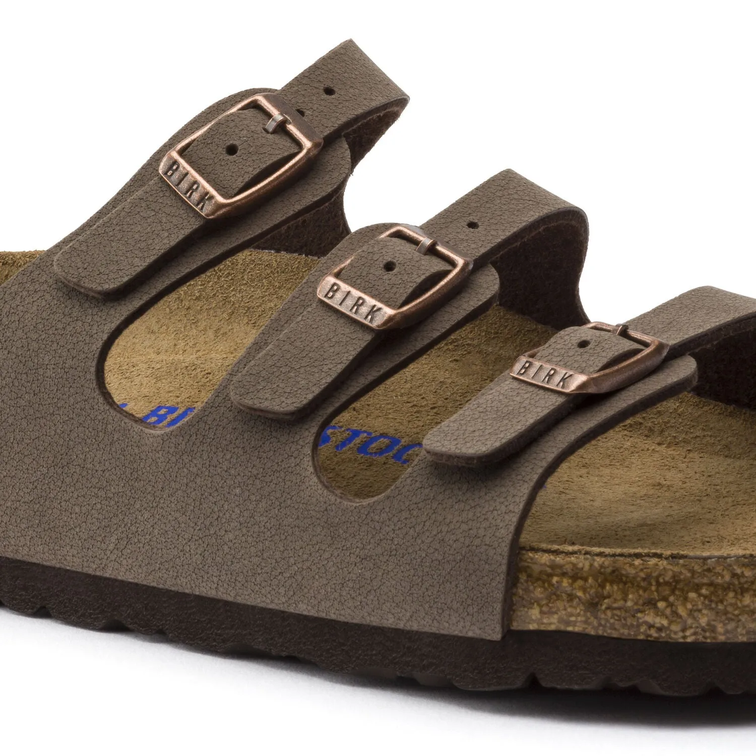 Birkenstock Florida Mocha Soft Footbed