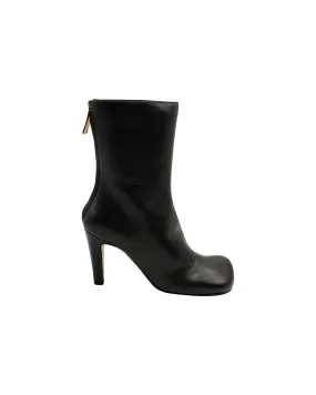 Bottega Veneta Bloc Boots in Black Leather