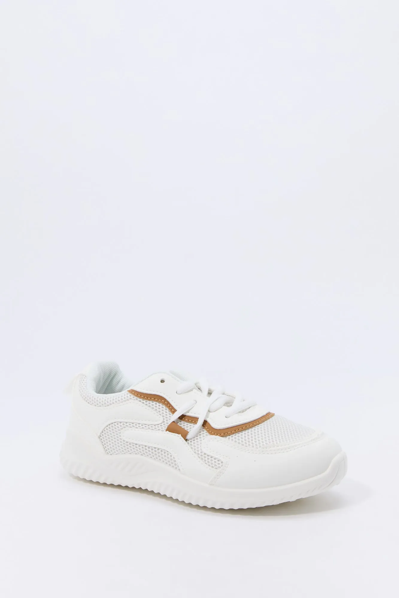 Espadrilles en similicuir et filet pour fille