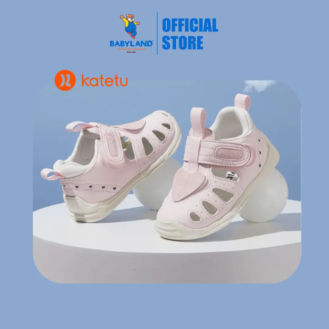 Katetu Crtartu Enchanting Butterfly Bow Soft Princess Sandals X3BE023 - Pink (14cm)