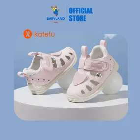 Katetu Crtartu Enchanting Butterfly Bow Soft Princess Sandals X3BE023 - Pink (14cm)