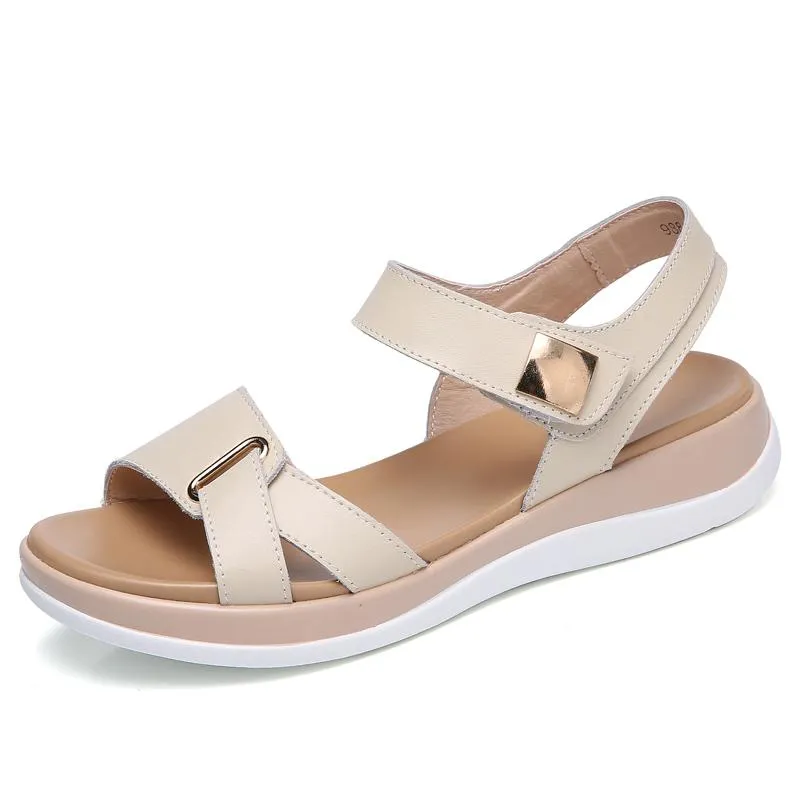 Ladies soft bottom non-slip casual sandals