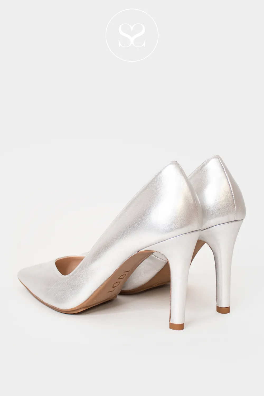 LODI RABOT-TPA SILVER HIGH HEEL COURT SHOES