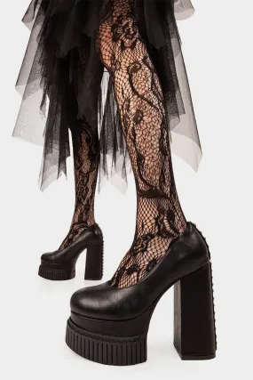 Lyrical Creeper Platform Heels