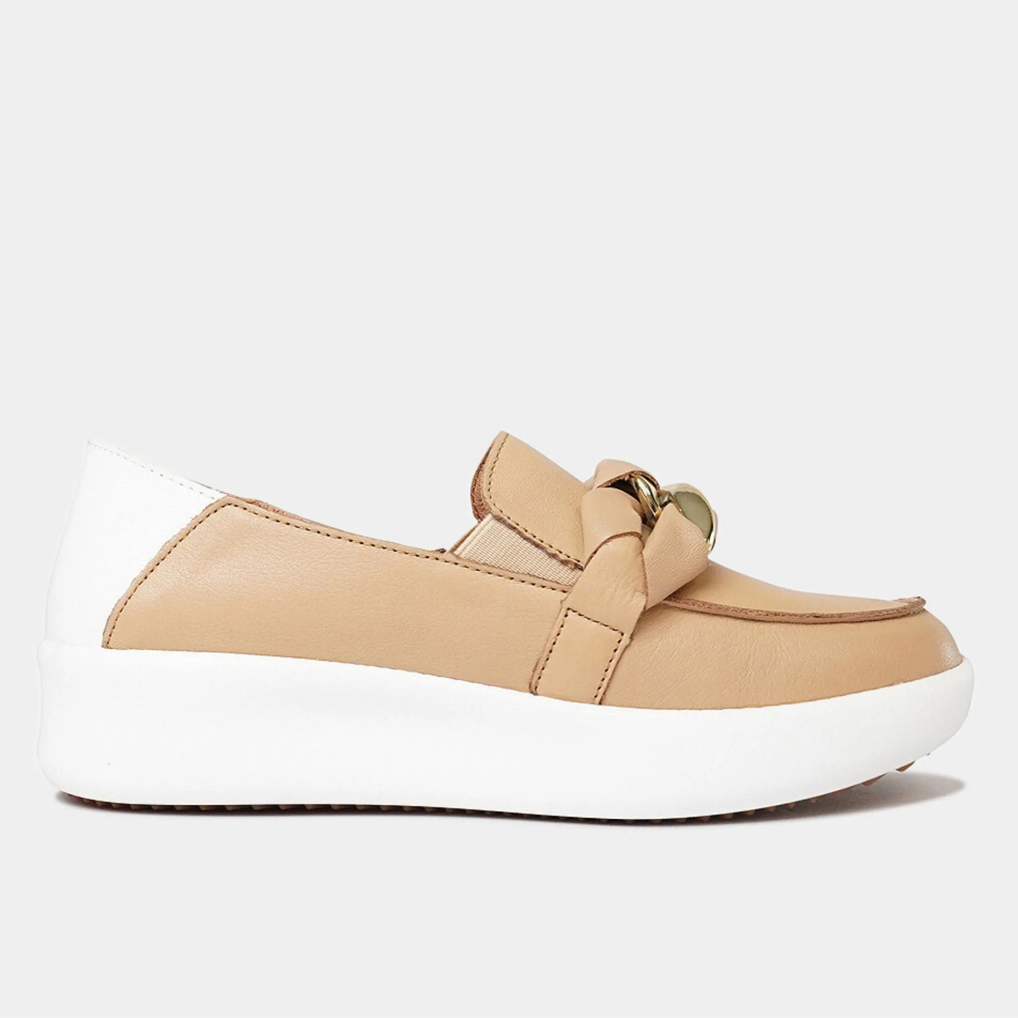 Mafia Camel Leather Sneakers