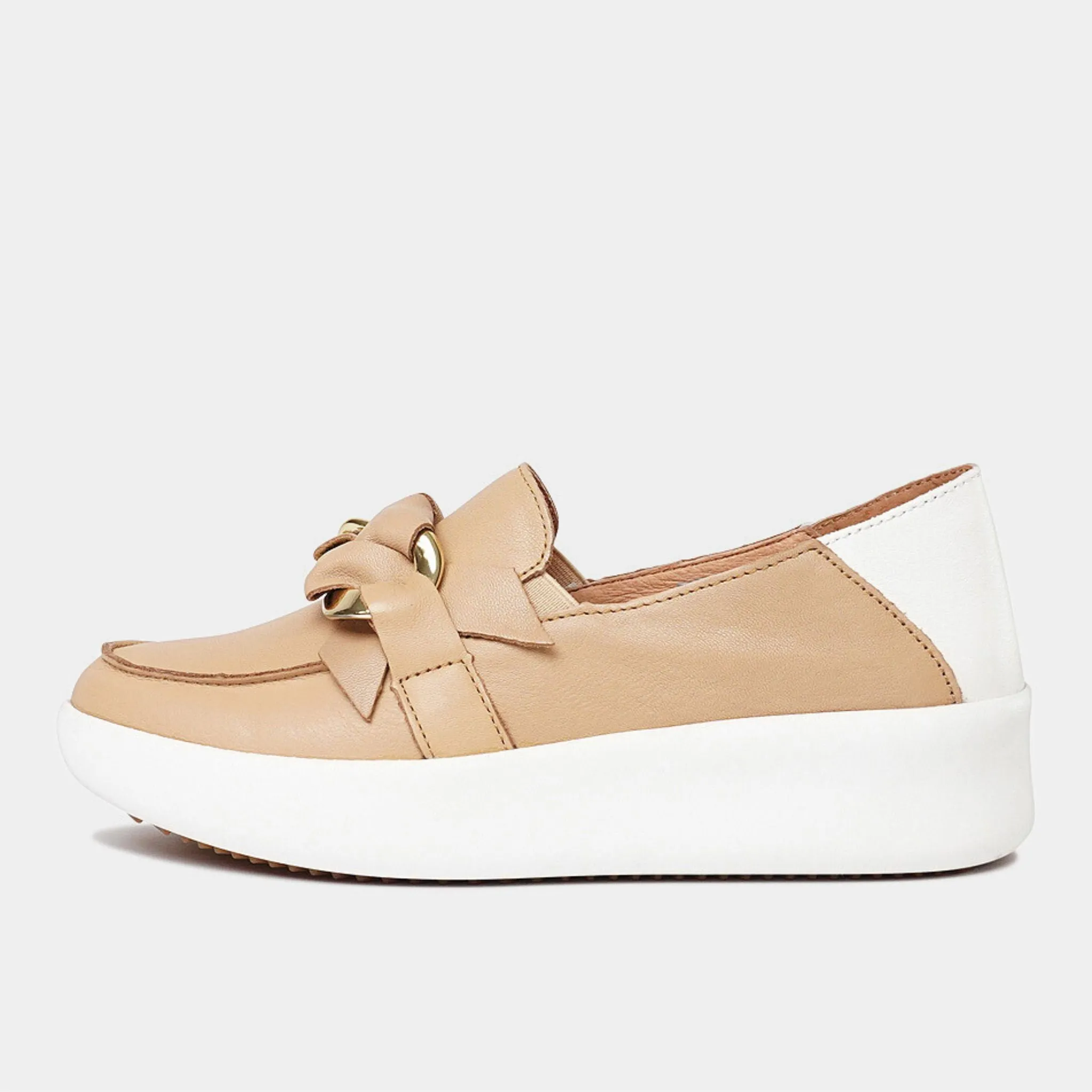 Mafia Camel Leather Sneakers