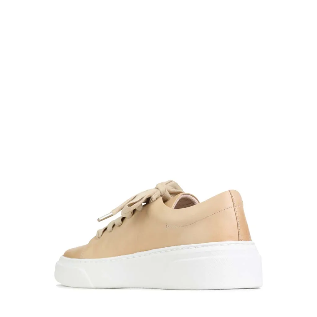 MICAH LEATHER LOFTY SNEAKERS