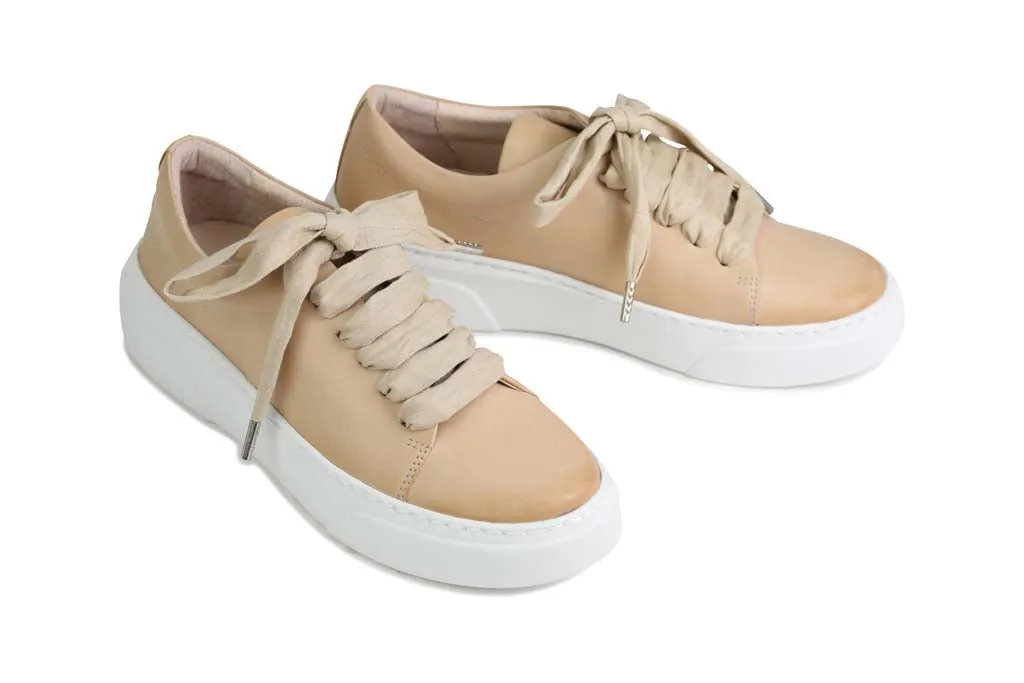 MICAH LEATHER LOFTY SNEAKERS