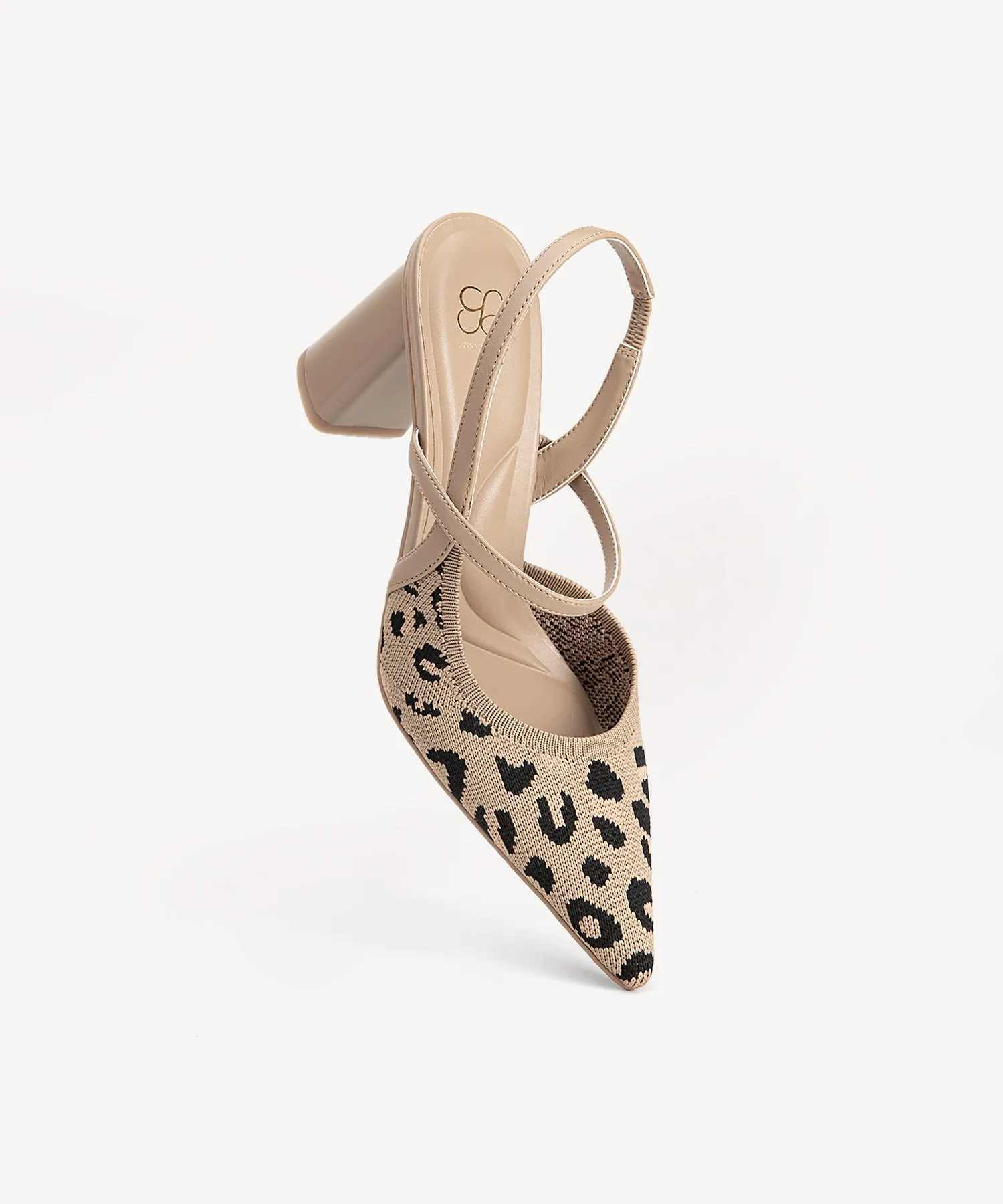 Minimalist Belt Pointed Toe Heeled Pumps