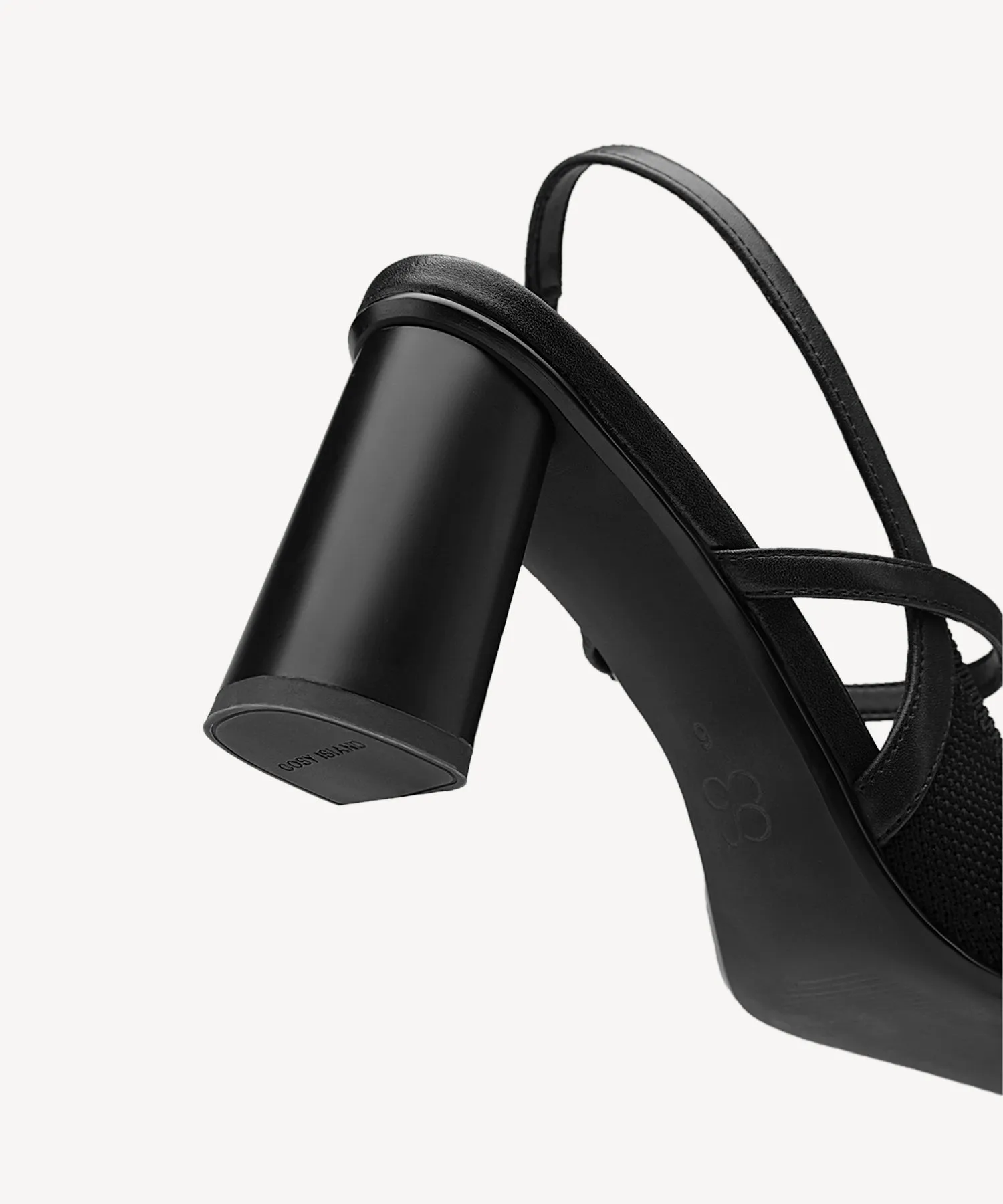Minimalist Belt Pointed Toe Heeled Pumps