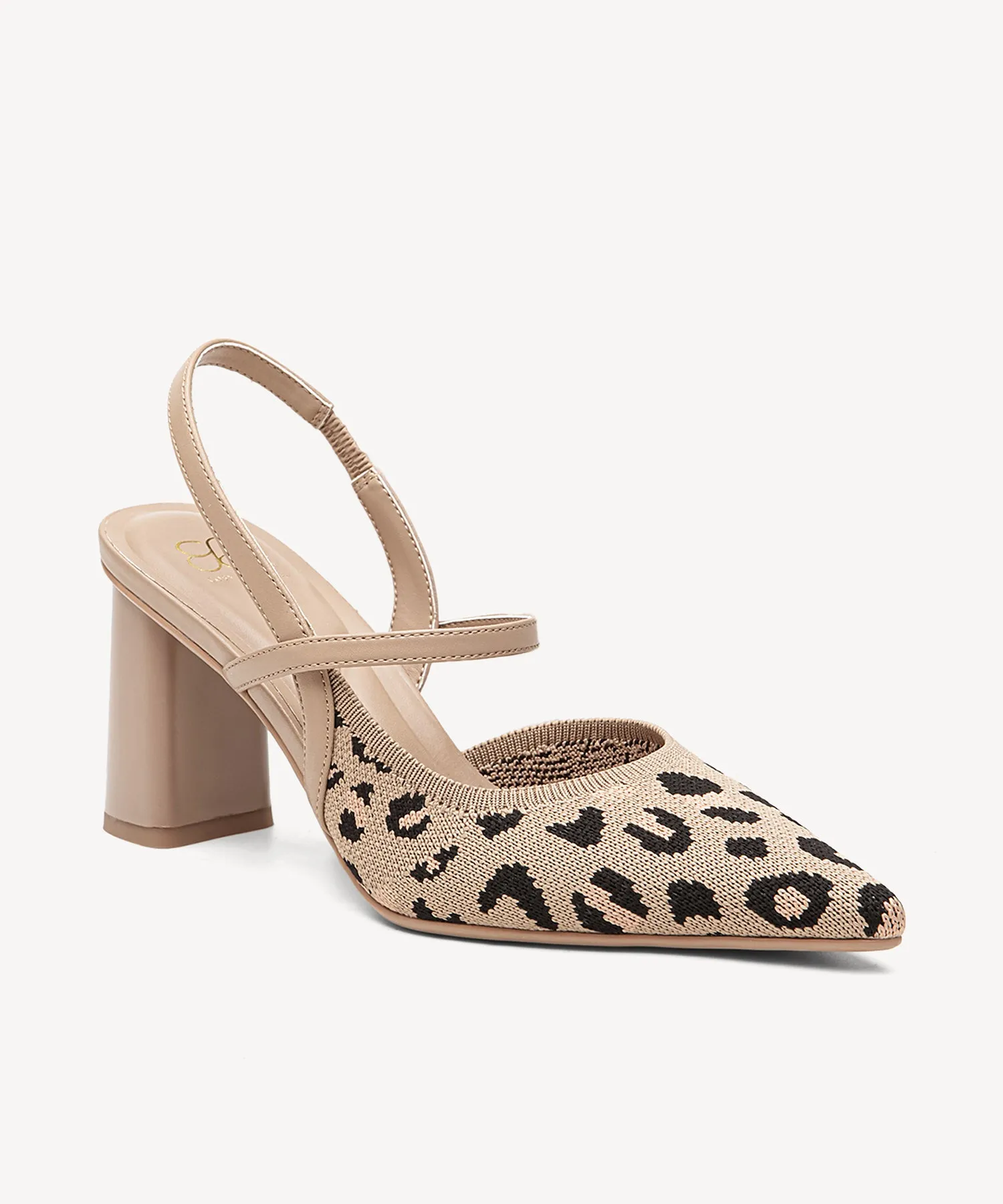 Minimalist Belt Pointed Toe Heeled Pumps