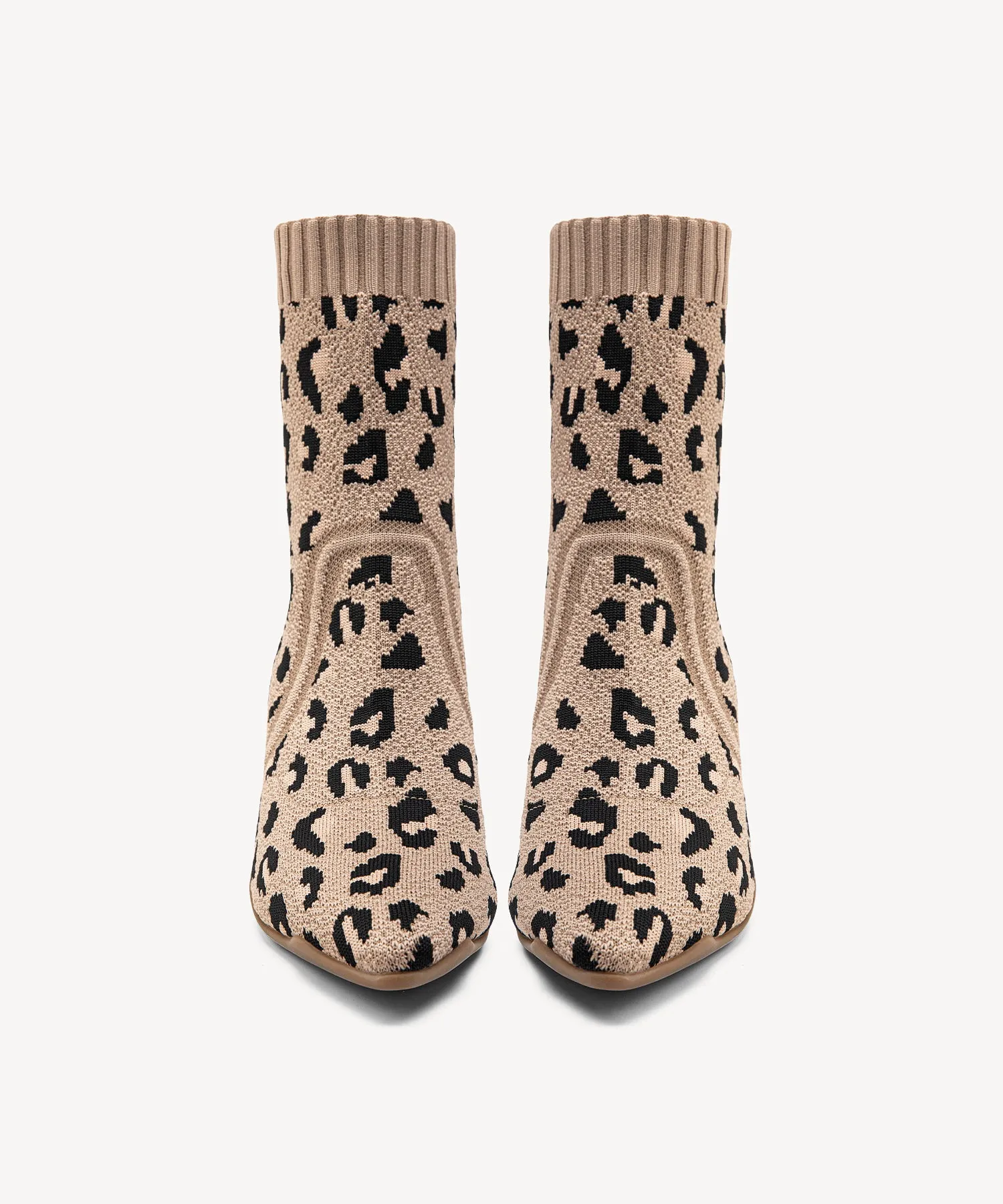 Minimalist  Pointed Toe Stiletto Ankle Boots