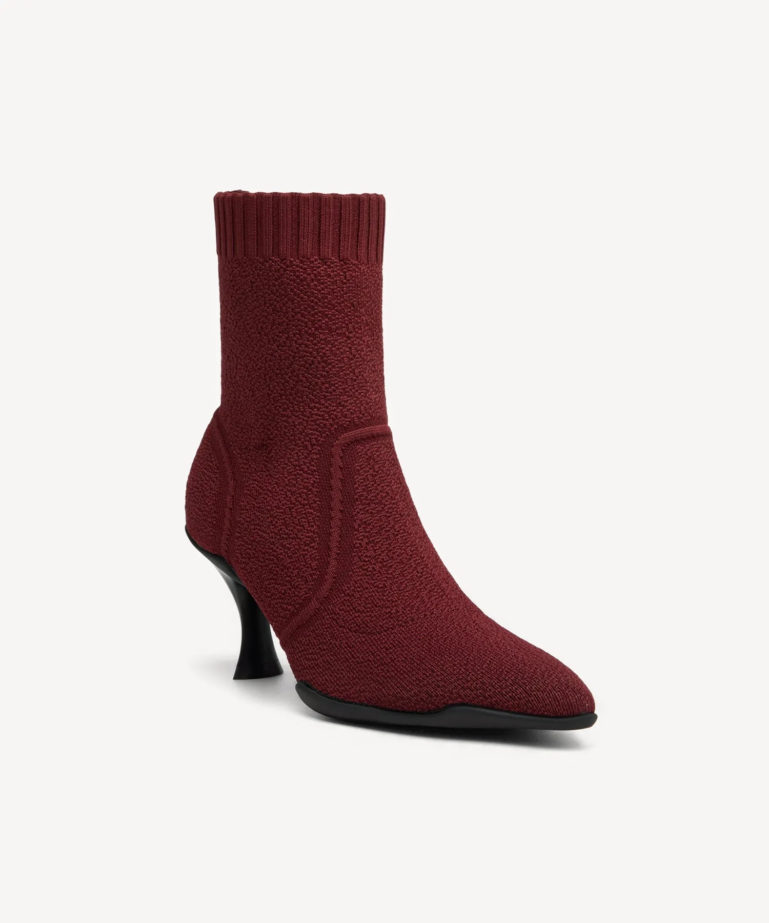 Minimalist  Pointed Toe Stiletto Ankle Boots