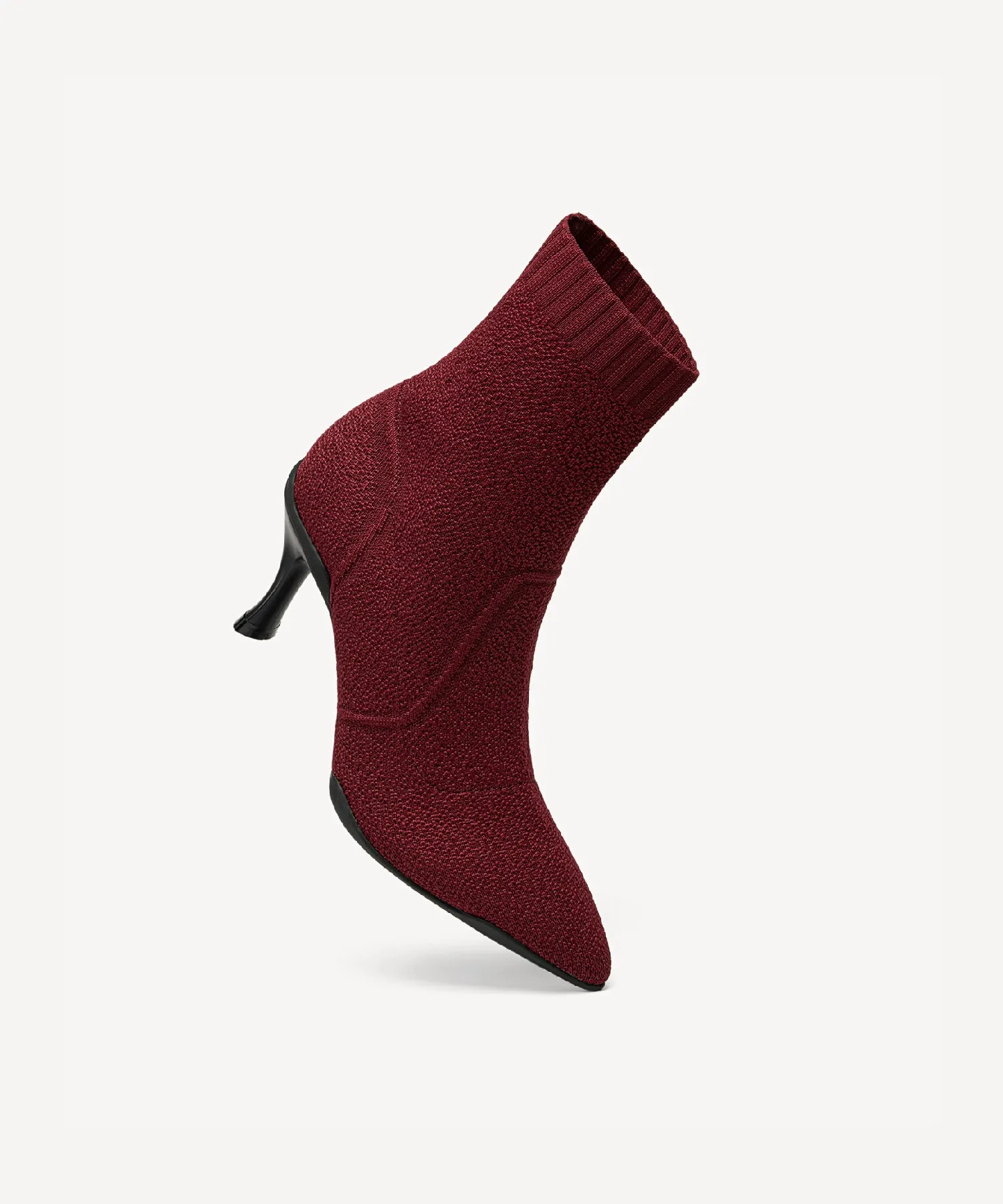 Minimalist  Pointed Toe Stiletto Ankle Boots