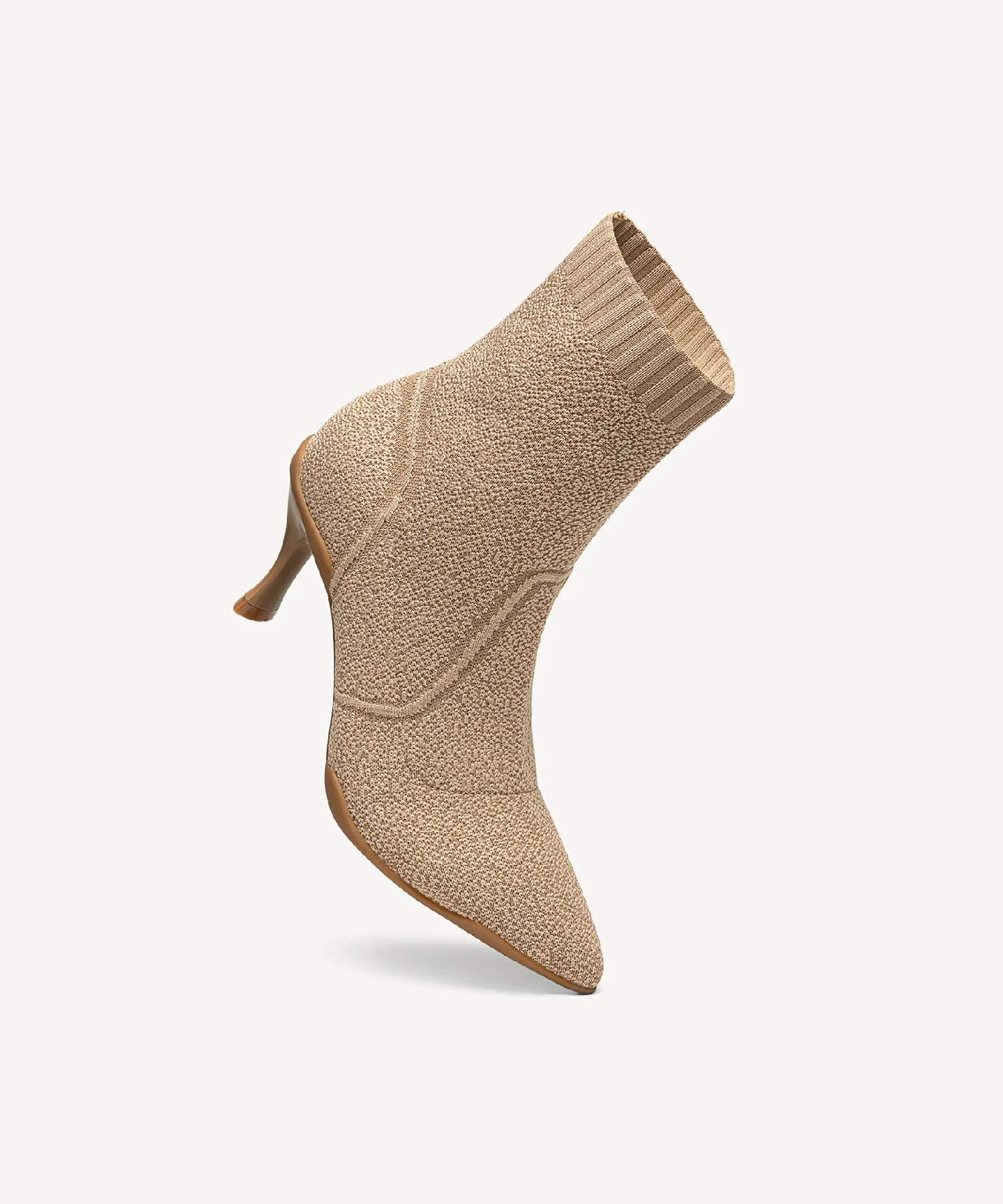 Minimalist  Pointed Toe Stiletto Ankle Boots