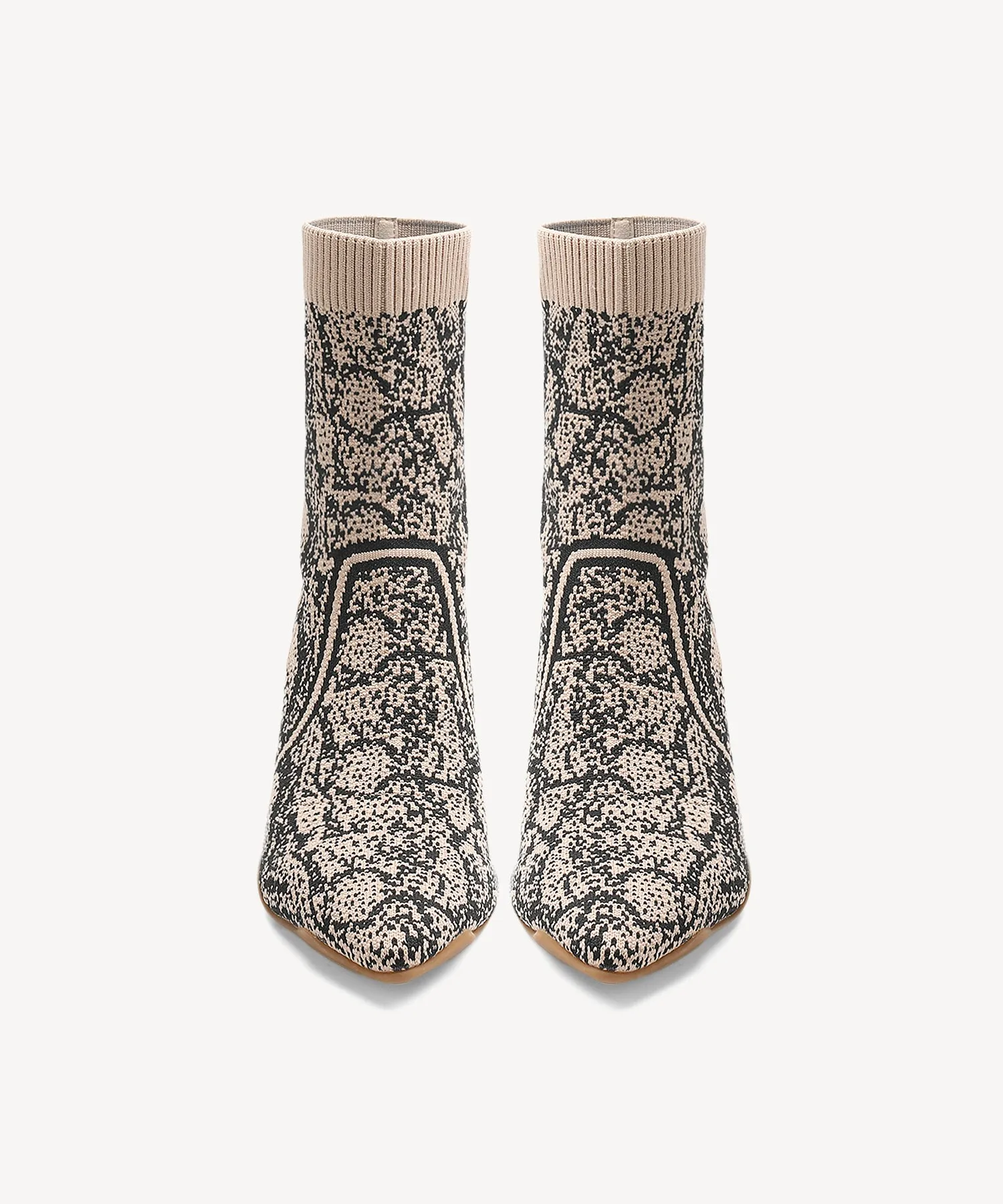 Minimalist  Pointed Toe Stiletto Ankle Boots