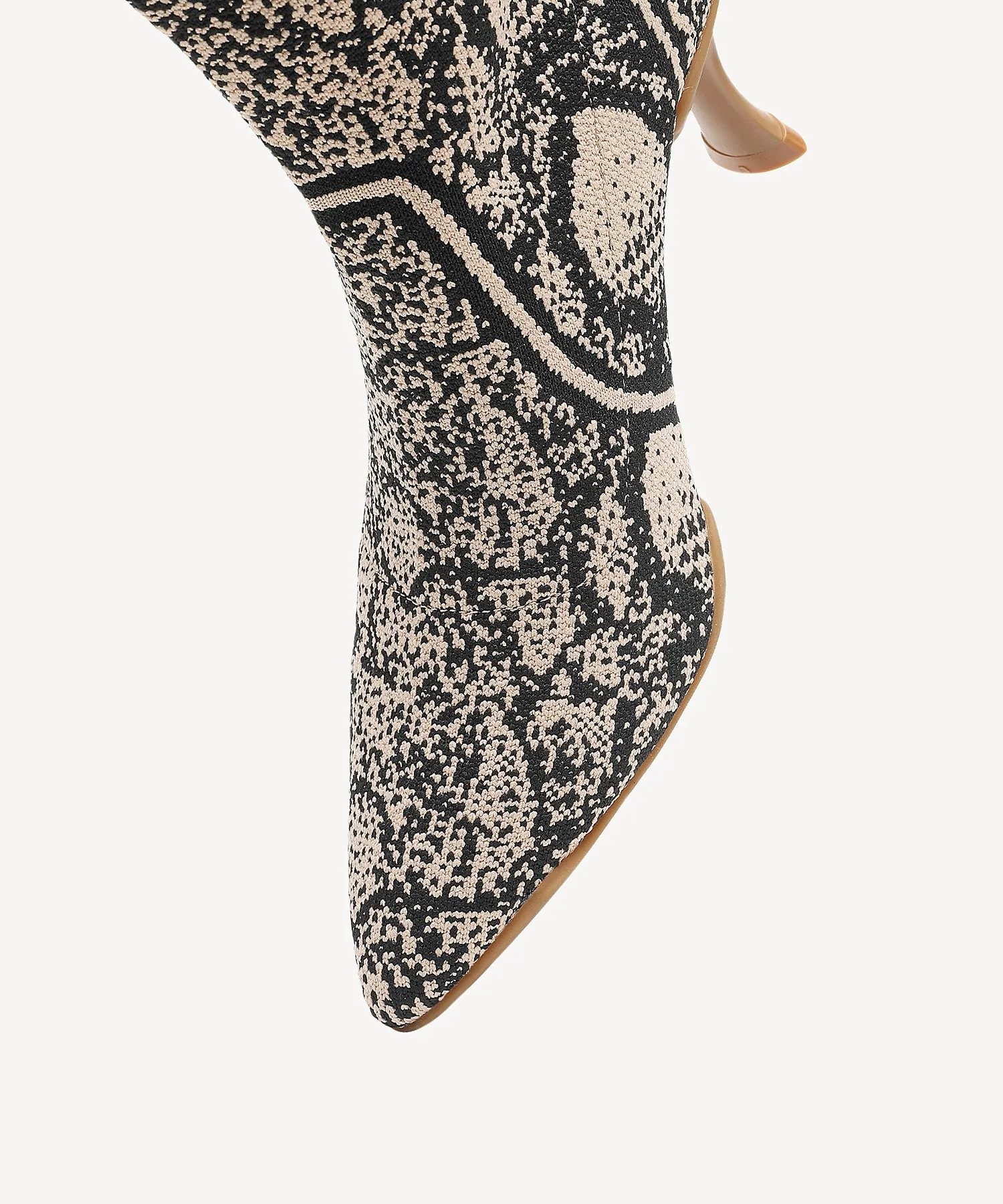 Minimalist  Pointed Toe Stiletto Ankle Boots