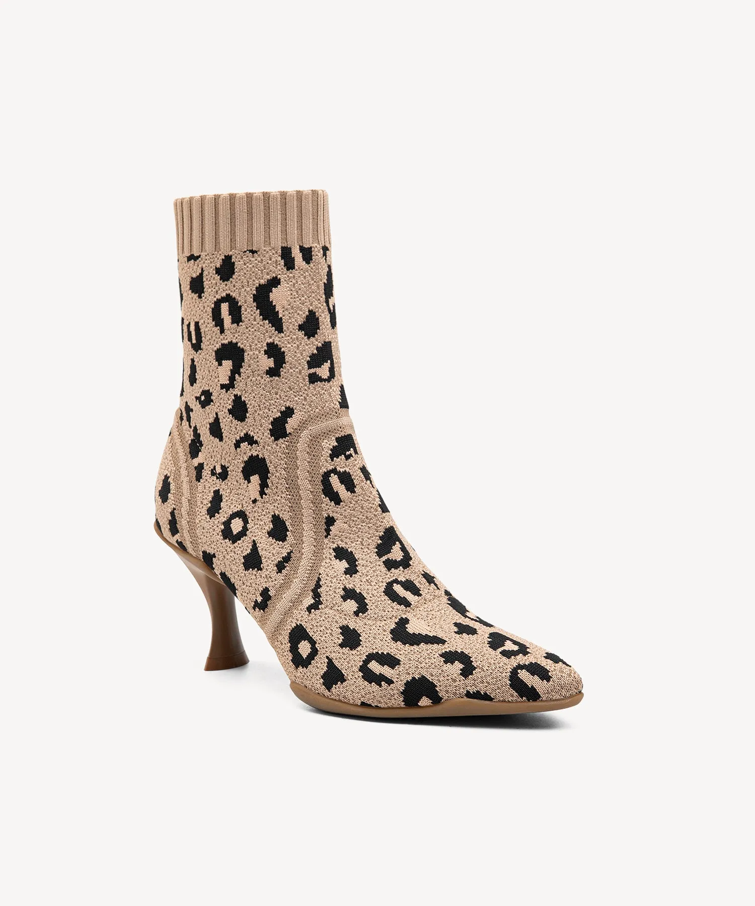 Minimalist  Pointed Toe Stiletto Ankle Boots