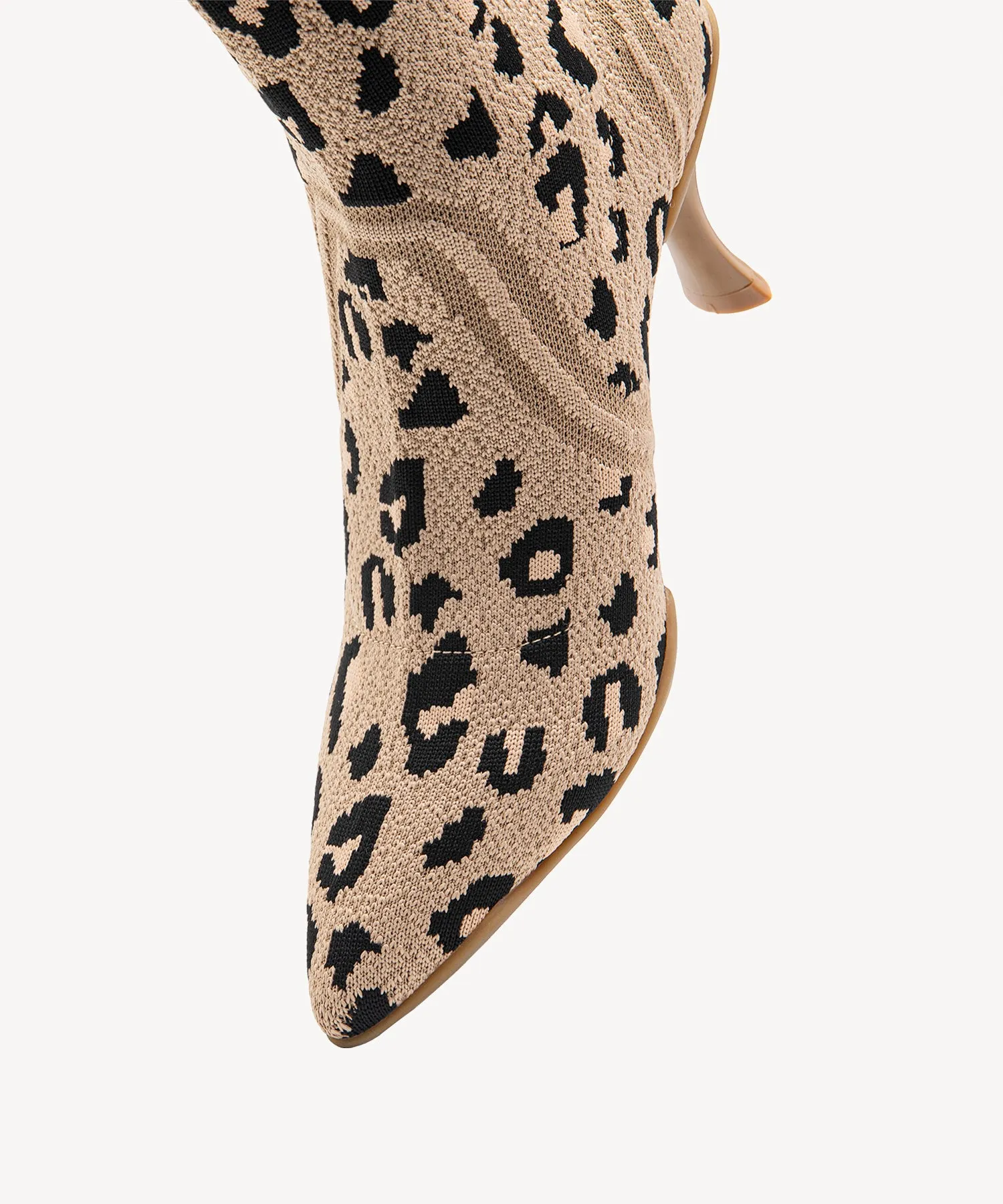 Minimalist  Pointed Toe Stiletto Ankle Boots