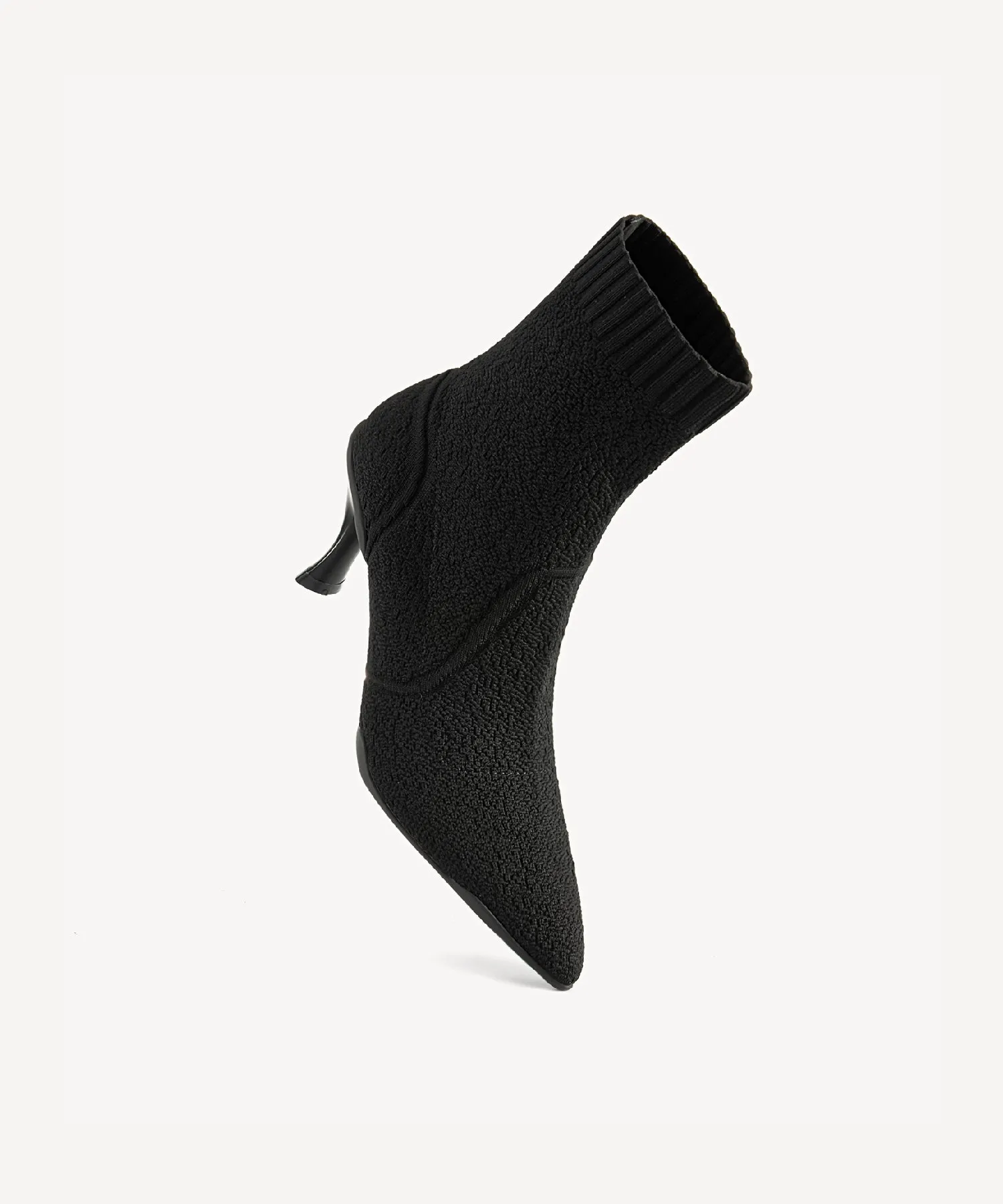 Minimalist  Pointed Toe Stiletto Ankle Boots