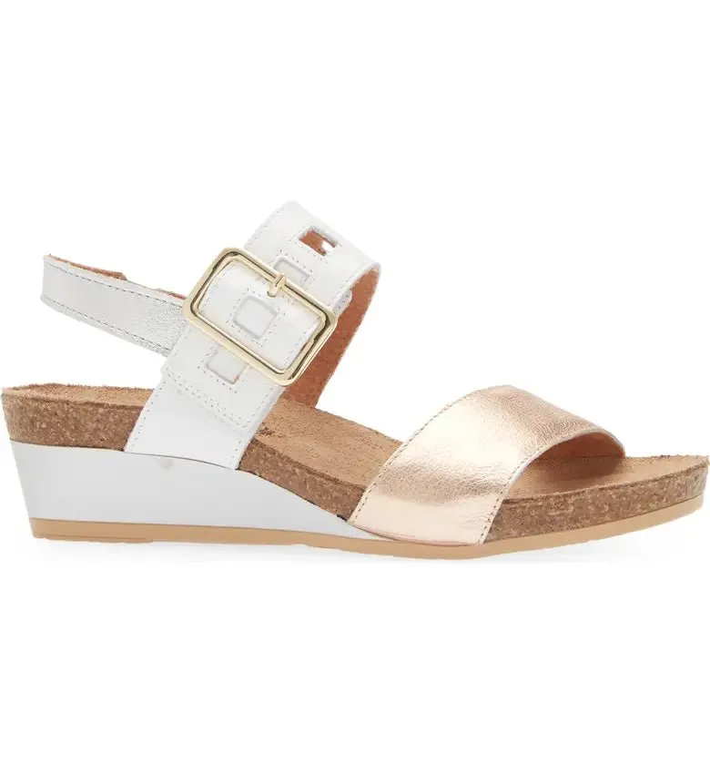 Naot Women's Dynasty - Soft Rose Gold/White Pearl/Soft Silver