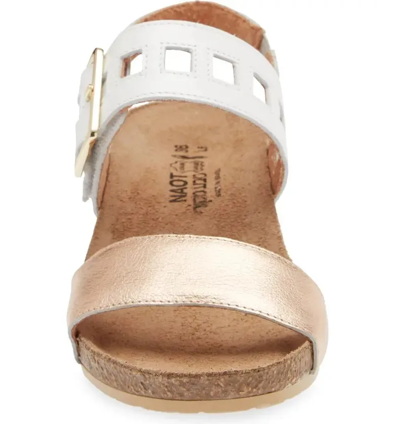 Naot Women's Dynasty - Soft Rose Gold/White Pearl/Soft Silver