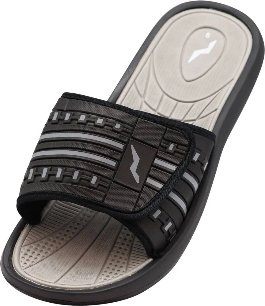 NORTY Big Kids 4-8 Grey/Black Sandal 13162BK