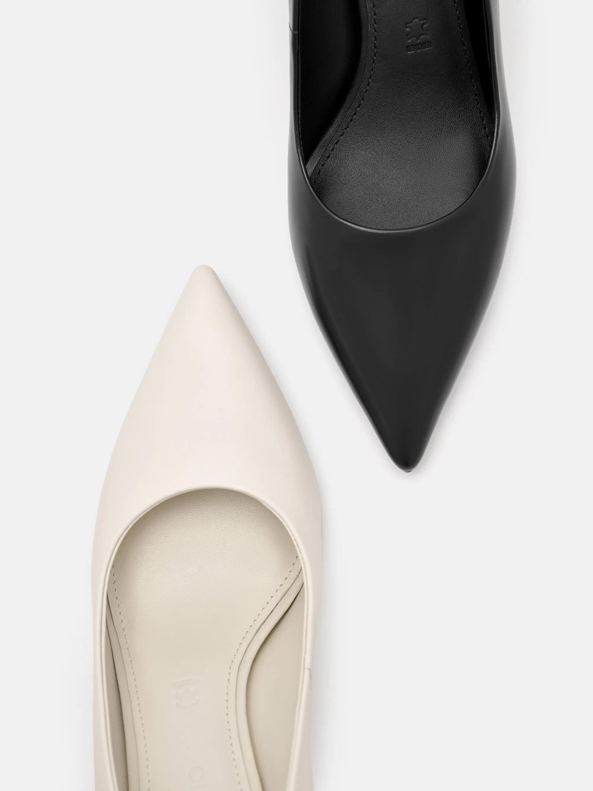 PEDRO Studio Simone Leather Heel Pumps