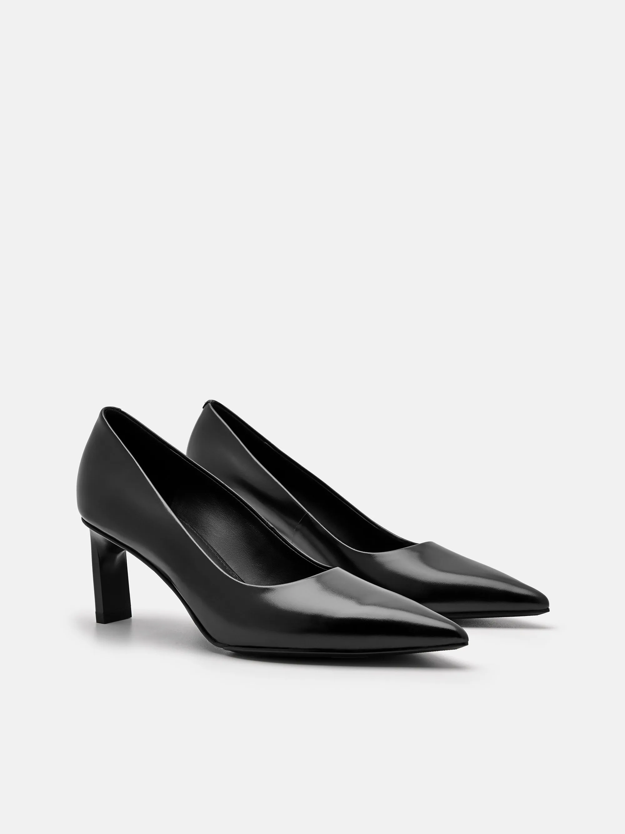 PEDRO Studio Simone Leather Heel Pumps