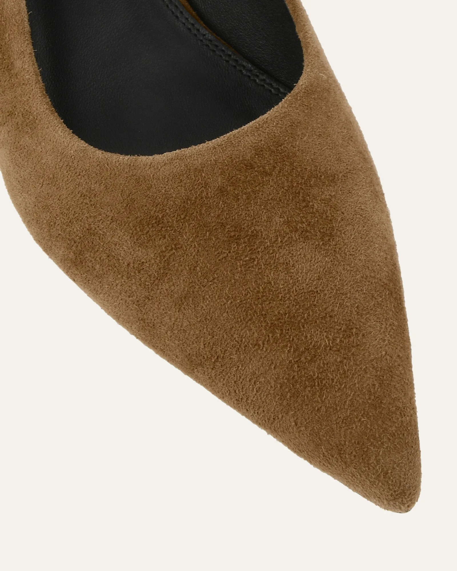 ROSA LOW HEELS BISCUIT SUEDE