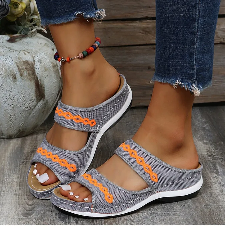 Soft and airy summer sandals
