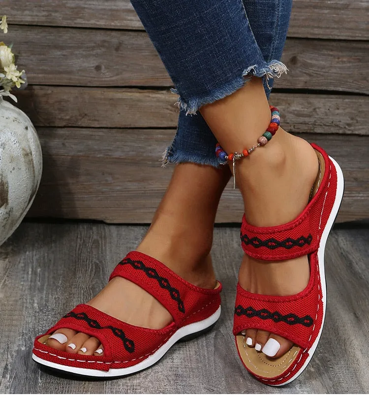 Soft and airy summer sandals