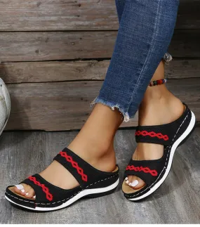 Soft and airy summer sandals