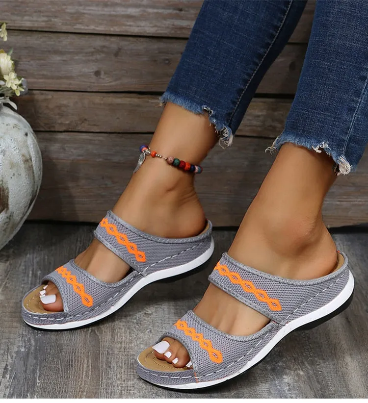 Soft and airy summer sandals