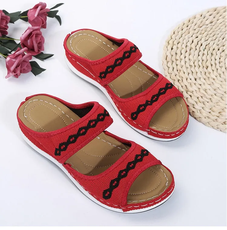 Soft and airy summer sandals