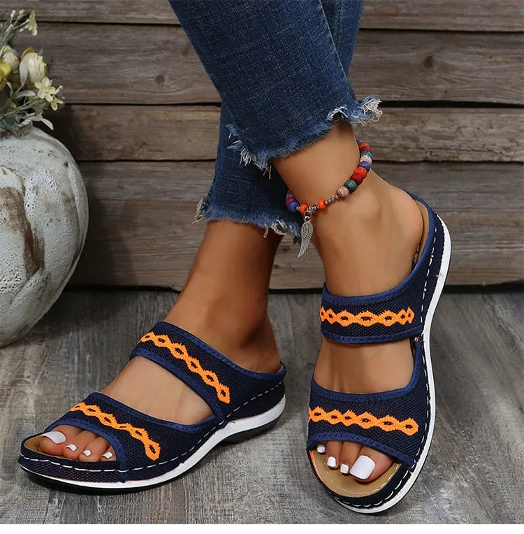 Soft and airy summer sandals