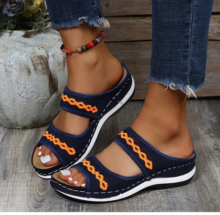 Soft and airy summer sandals