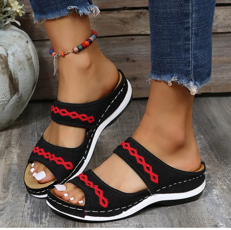 Soft and airy summer sandals
