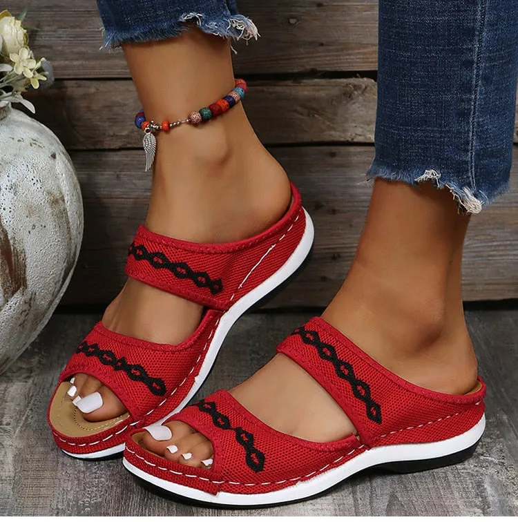 Soft and airy summer sandals