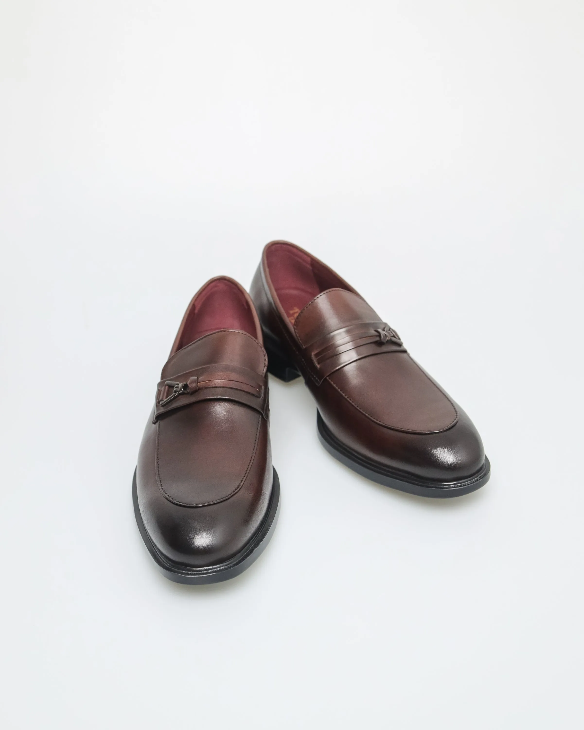 Tomaz HF082 Men's Noble Strap Classics Loafers