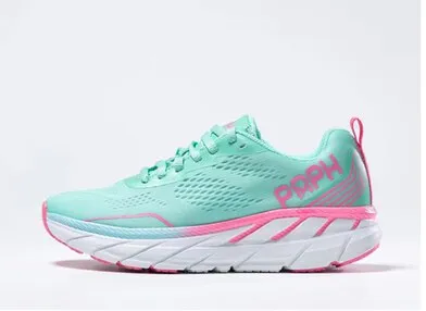 Unisex Ultra-light Thick Sole Shock Resistant Breathable Running Shoes
