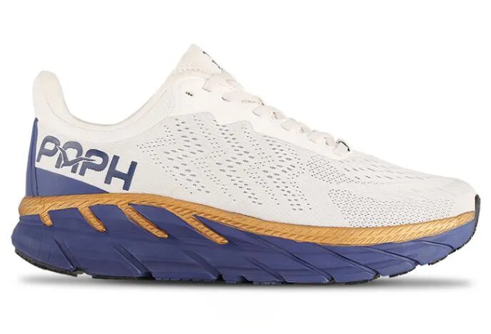 Unisex Ultra-light Thick Sole Shock Resistant Breathable Running Shoes