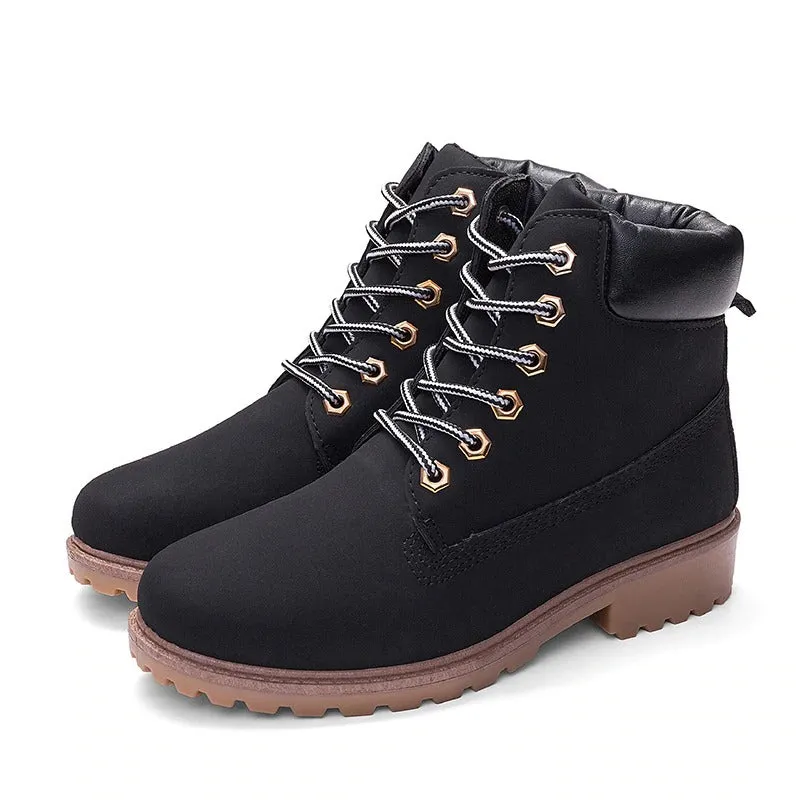 Women Flat Heel Boots Rollychic boots