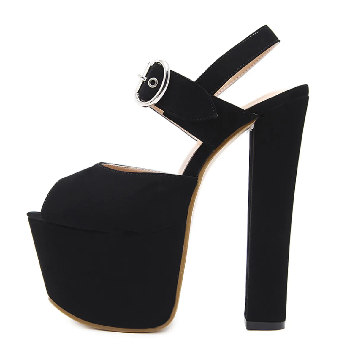 Women's Spring/Summer Soft Leather High Heels Sandals
